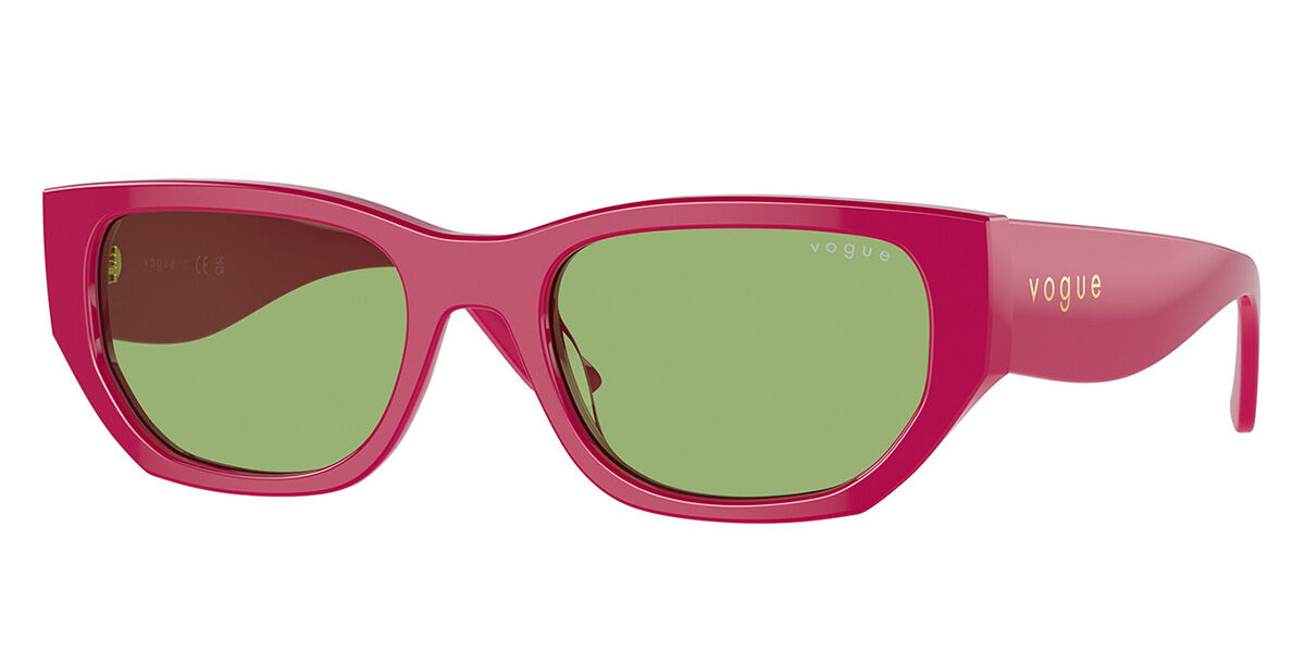 Vogue Eyewear VO5586S 3160/2, Pink frame, Green lenses