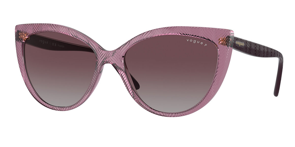 Vogue Eyewear VO5484S Polarized 276162, Purple frame, Gradient Violet Polarized lenses