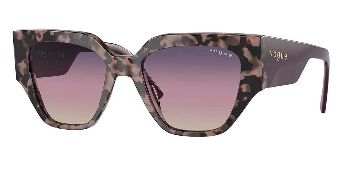 Vogue Eyewear VO5409S 3150U6, Tortoiseshell frame, Gradient Pink lenses