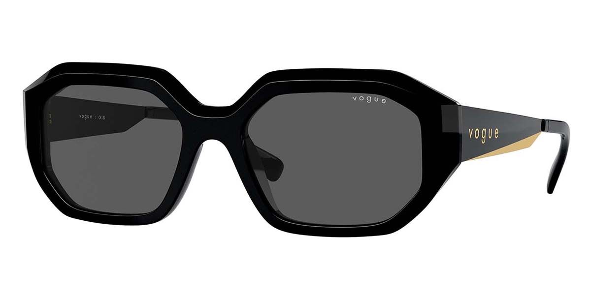 Vogue Eyewear VO5554S W44/87, Black frame, Dark Grey lenses