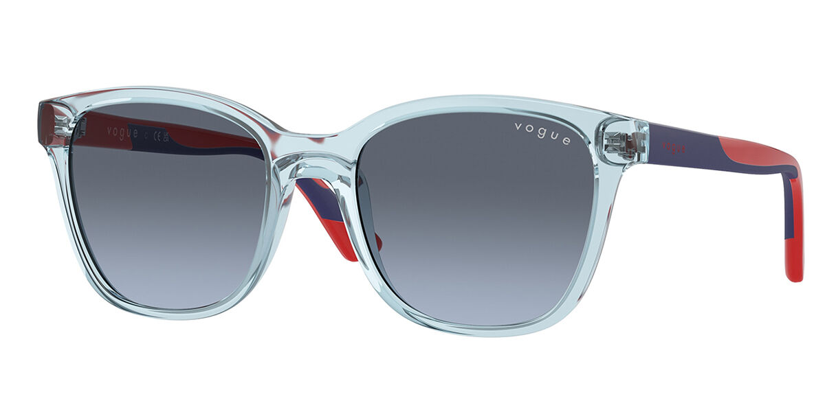 Vogue Eyewear VJ2019 Kids 25828F, Blue frame, Blue Gradient Grey lenses