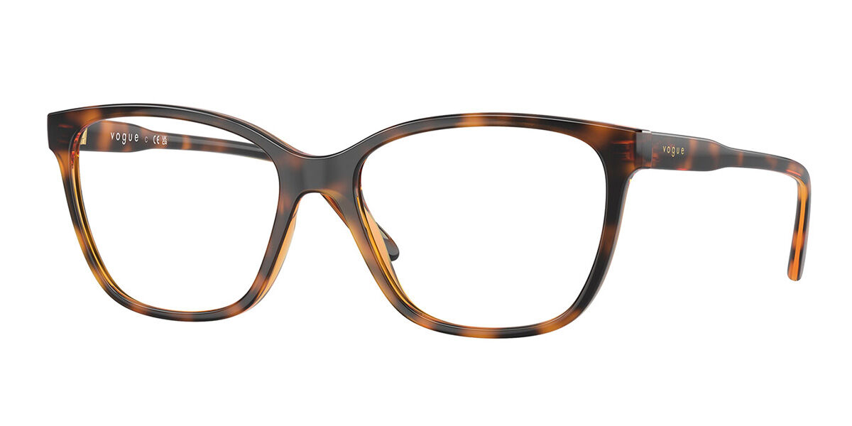 Vogue Eyewear VO5518F Asian Fit W656, Tortoiseshell frame