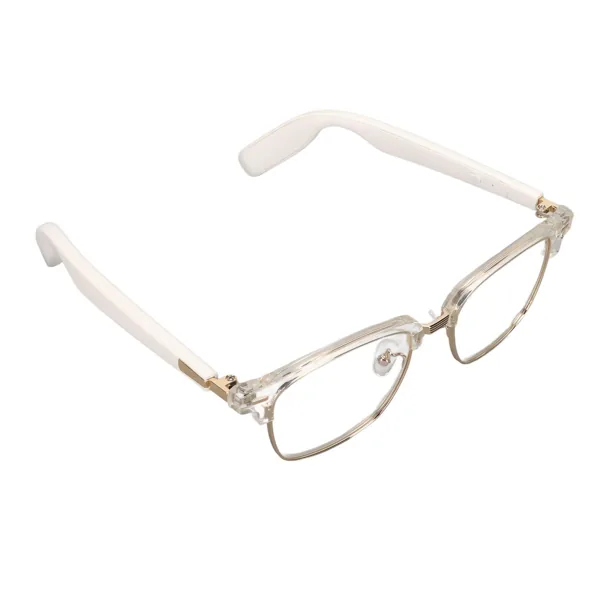 Smart Glasses Bluetooth 5.3 Open Ear Speaker IP67 Waterproof Blue Light Blocking Magnetic Smart