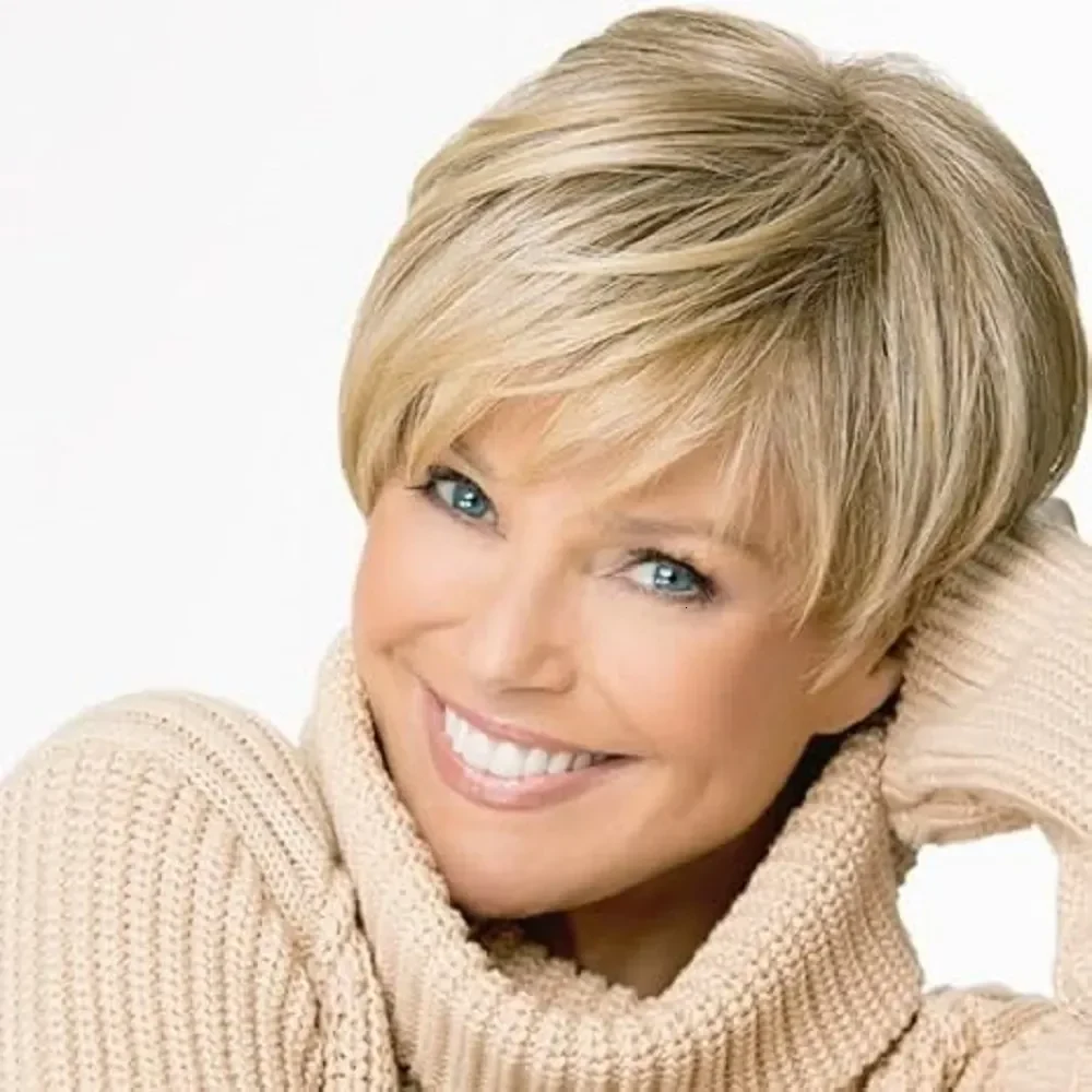 Lekker Silver Grey Short Pixie Cut Straight Bob Human Hair Lace Wigs For Women Brazilian Remy Hair Glueless Colored Wear go Wigs 240828, view 3