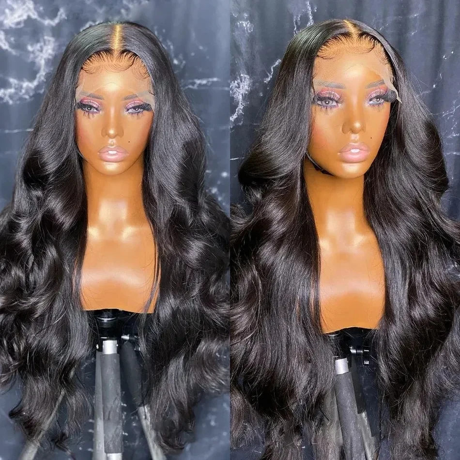 Peruvian Human Hair Highlight Brown Blonde Body Wavy Lace Front Wigs Natural Hairline Water Wave 360 Full Lace Wig Remy Hair Black Women Wig, view 4