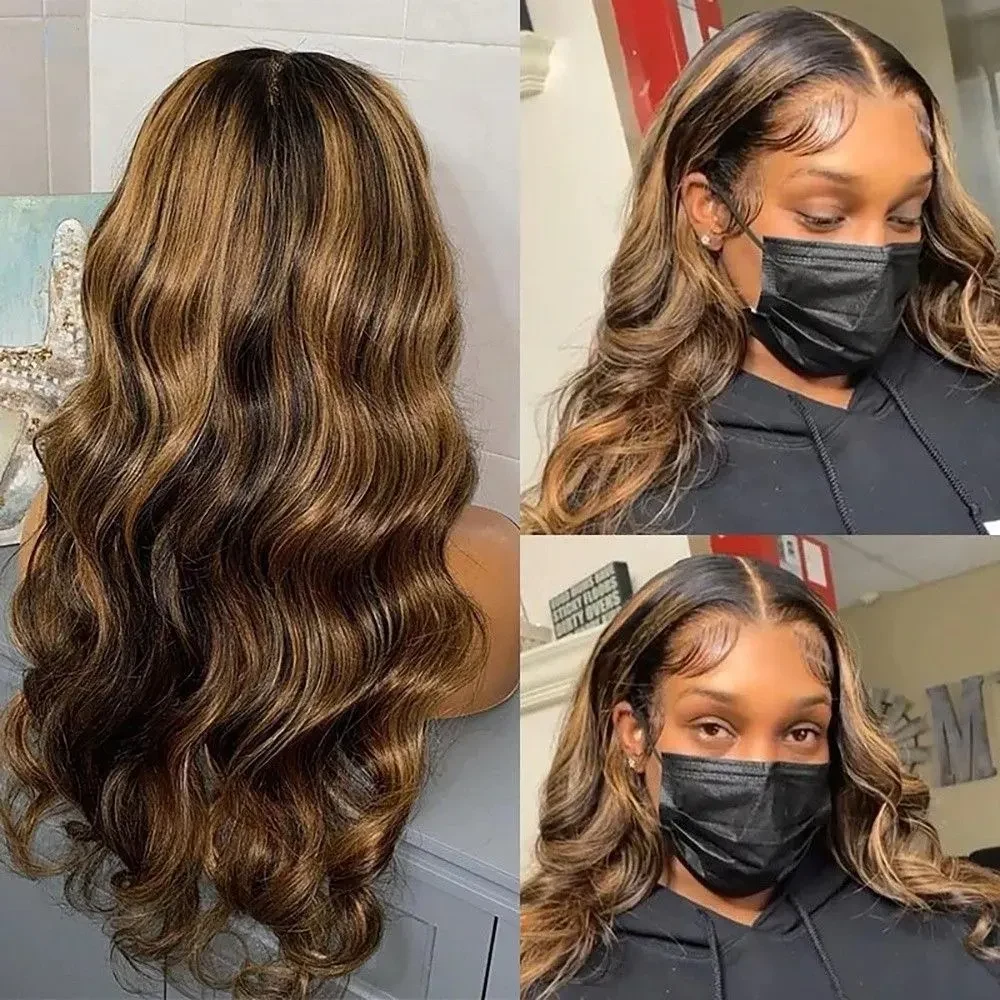 Body Wave Wig Human Hair Black Long Glueless Frontal 13x6 Hd 360 Full Lace Human Hair Wigs For Women, view 2