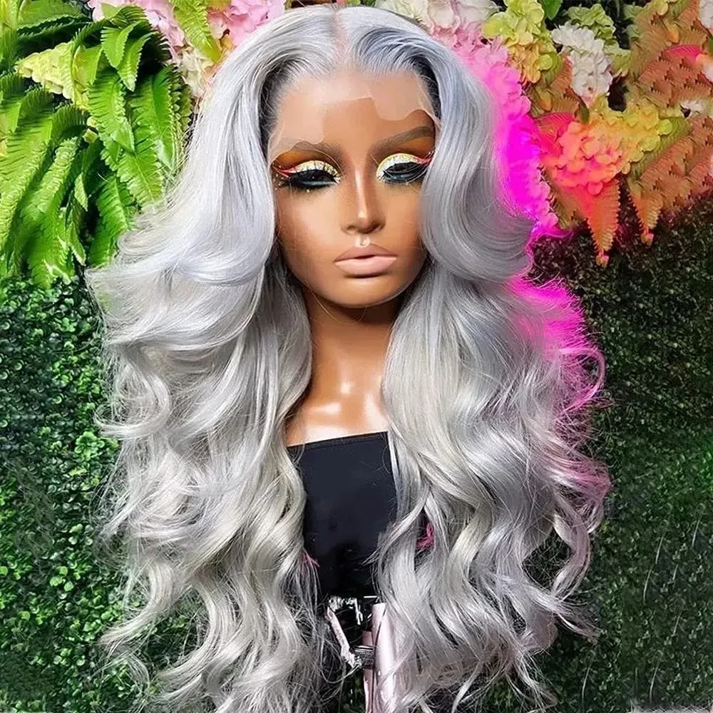 Body Wave Wig Human Hair Black Long Glueless Frontal 13x6 Hd 360 Full Lace Human Hair Wigs For Women, view 3