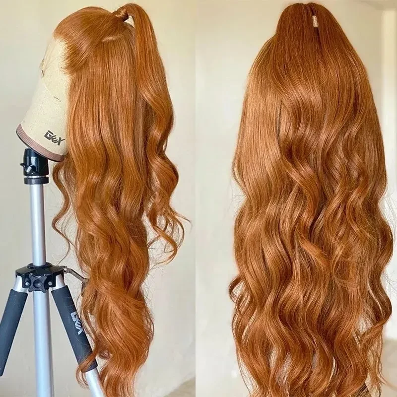 Black Body Wave Human Hair Wig 40 Inch Transparent Hd Lace Frontal Wig 13x6 Human Hair Brazilian Glueless Lace Wigs, view 3