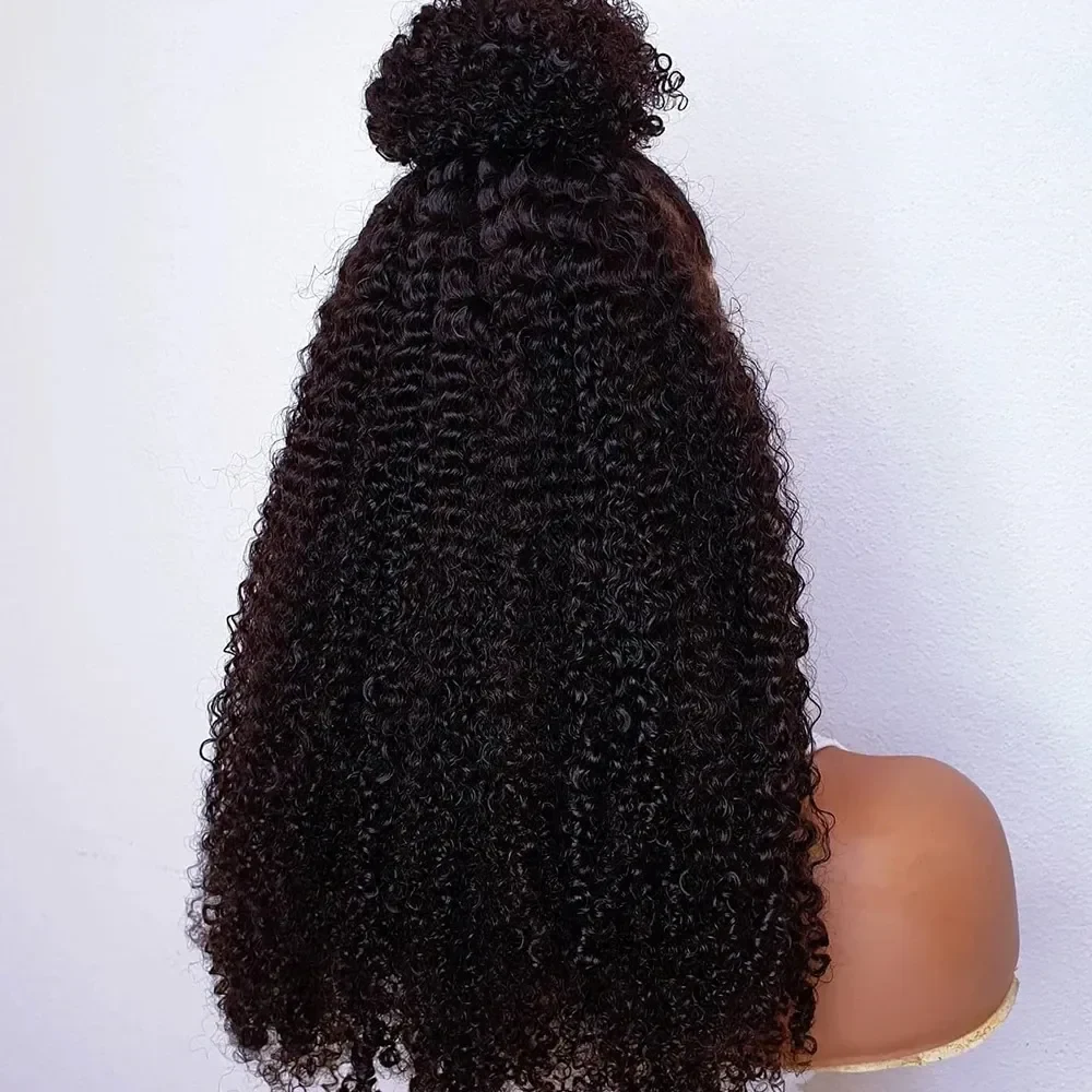 40 46 Inch Deep Wave Lace Frontal Wig 13x4 Hd Curly Human Hair Lace Front Wigs For Women Water Wave Lace Wigs 300 Density, view 2