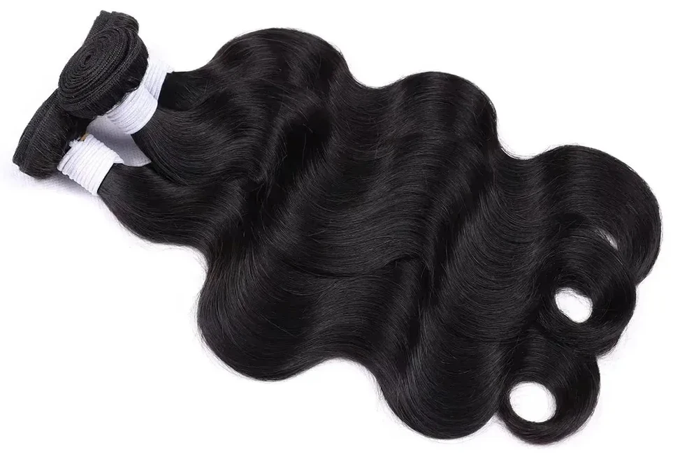 Body Wave Human Hair Curly Bundles Brazilian Hair Weavings Human Hair Bundles 10-26 38 40 Inch 1/3/4 Bundles 50g 260520, view 3