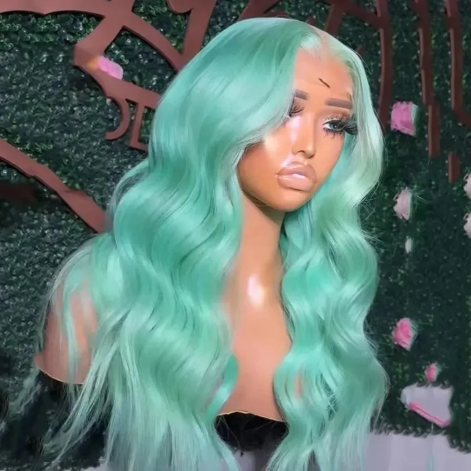 250 Density Human Hair 13x6 Body Wave Lace Frontal Wig HD 30 40 Inch 13x4 Lace Front Wigs Water Loose Black 5x5 Glueless Closure Wear And Go For Women, view 4