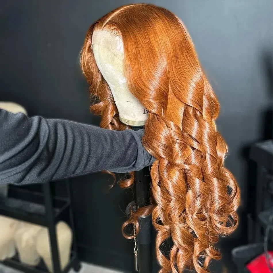 250 Density Human Hair 13x6 Body Wave Lace Frontal Wig HD 30 40 Inch 13x4 Lace Front Wigs Water Loose Black 5x5 Glueless Closure Wear And Go For Women, view 5