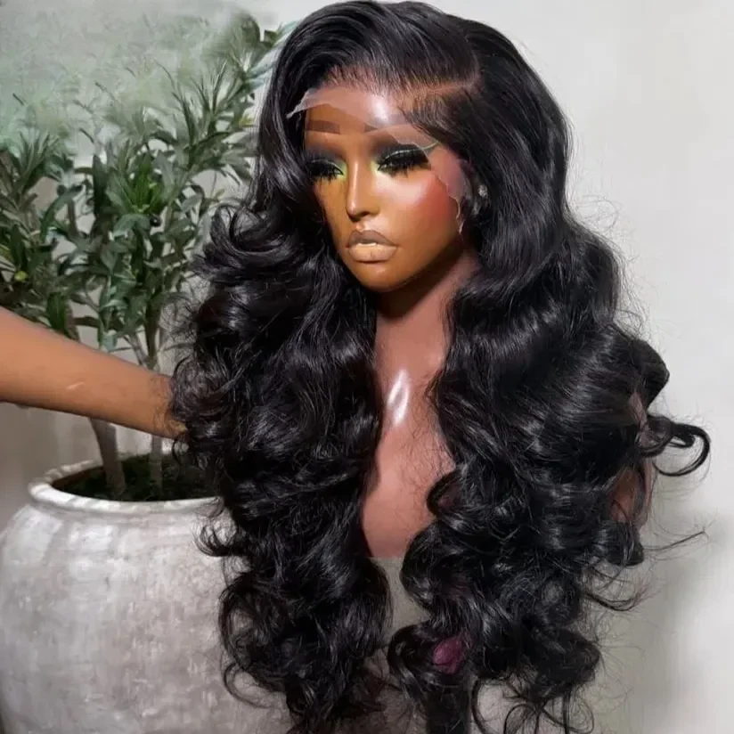 Ombre 613 Blonde Bob 13x4 HD Transparent Lace Frontal Wig Body Wave Brazilian Human Hair Wig Glueless Wear And Go Pre Plucked For Women Use, view 5