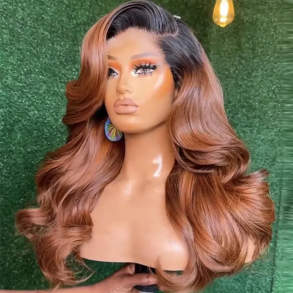 Beginner Friendly Glueless Wig 400 Density Natural Black Bouncy Curly Wigs Human Hair 13x6 13x4 HD Lace Body Wave Wigs Glueless Wear And Go For Black Women, view 2