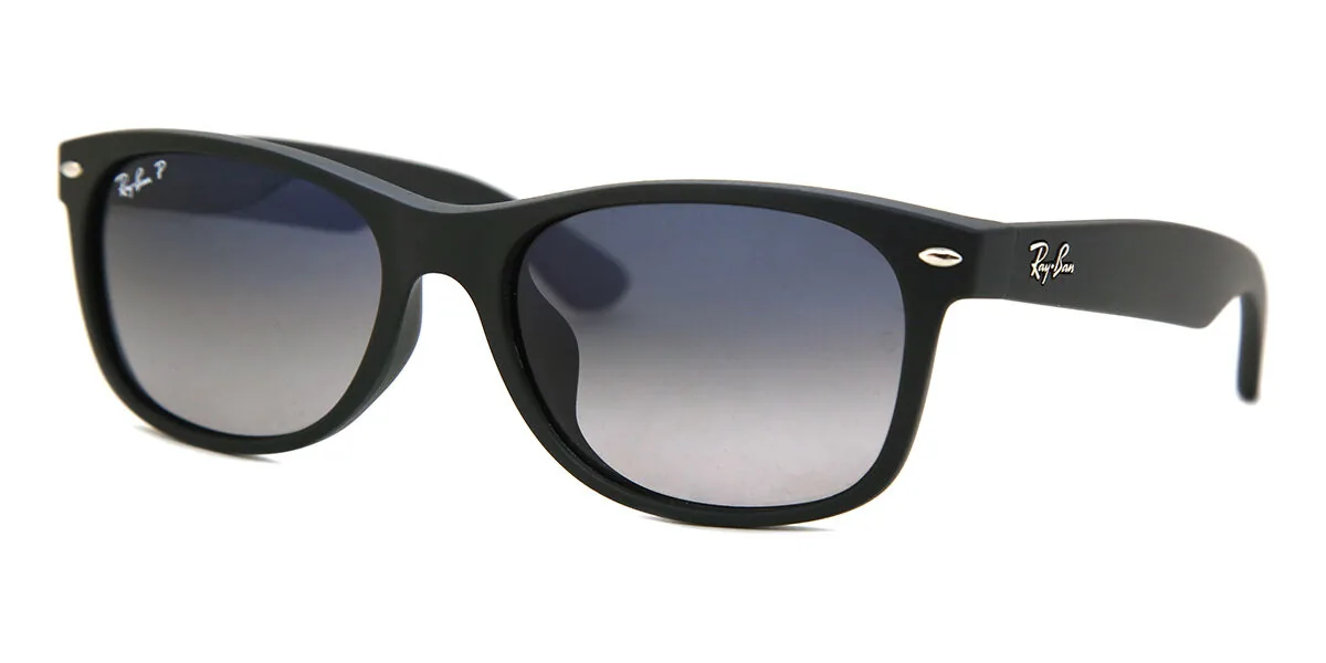 Ray-Ban RB2132F New Wayfarer Matte Asian Fit Polarised 601S/78 view 2