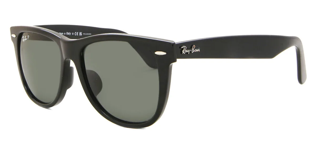 Ray-Ban RB2140F Original Wayfarer Asian Fit Polarised 901/58 view 2