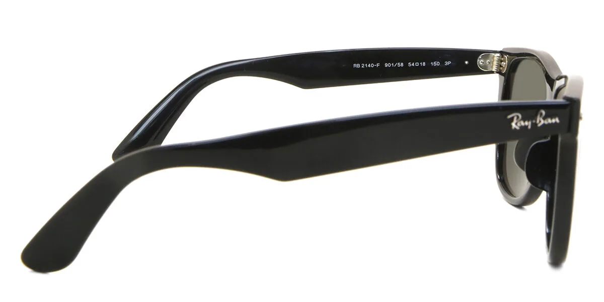 Ray-Ban RB2140F Original Wayfarer Asian Fit Polarised 901/58 view 3