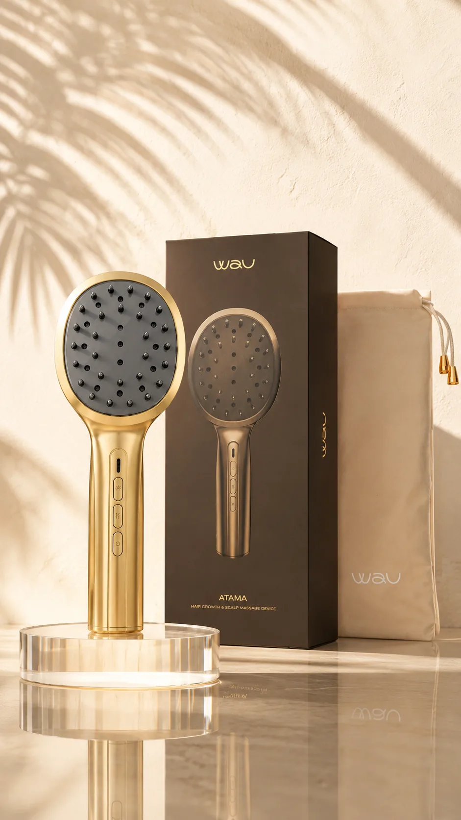WAU ATAMA Scalp Massager view 2