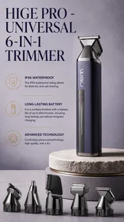 WAU HIGE PRO 6-in-1 Trimmer, view 6