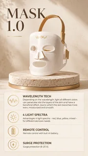 WAU LED Mask 1.0, view 7