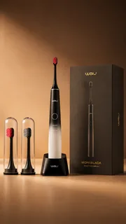 WAU MORI BLACK Sonic Toothbrush, view 2